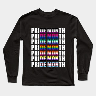 Pride Month Demon Variation Long Sleeve T-Shirt